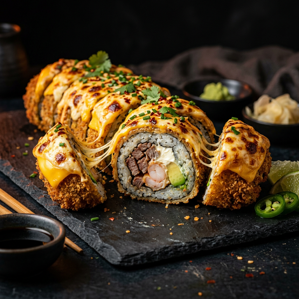 Moncho Tres Quesos de Monchoso Roll